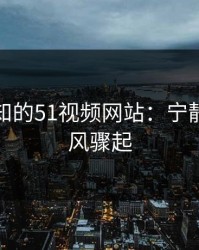 不为人知的51视频网站：宁静中的暴风骤起